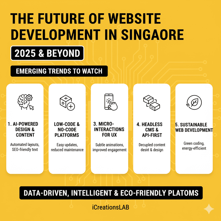 The Future of Website Development in Singapore (2025 & Beyond)